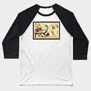 Teacher Toad - Vietnam folk art Baseball T-Shirt